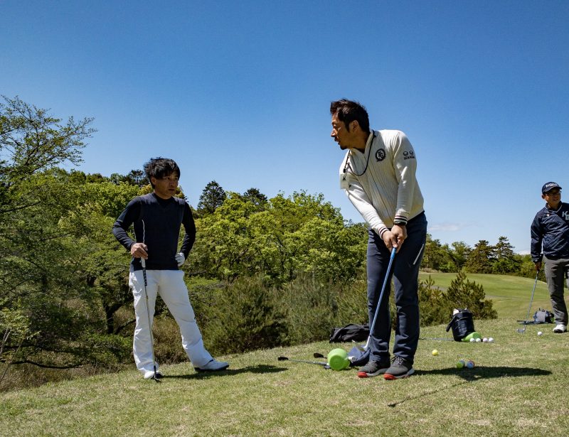 GEN-TENゴルフコースレッスンのレッスン風景画像at ウッドフレンズ森林公園ゴルフ場（愛知県）⑧