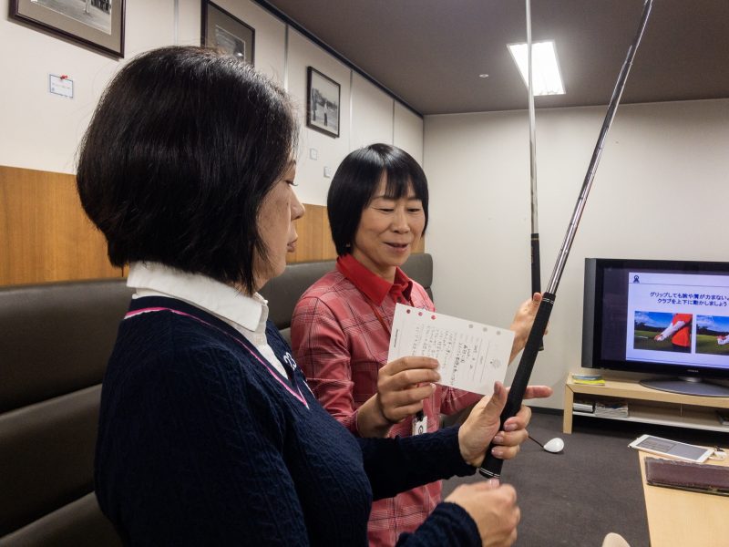 GEN-TENゴルフコースレッスン「ヒントレッスン」の様子4