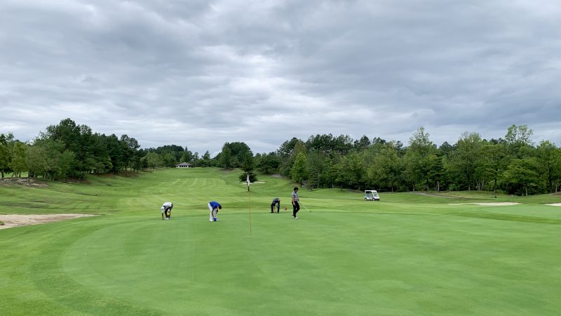 GEN-TENゴルフコースレッスンの写真コースレッスン風景