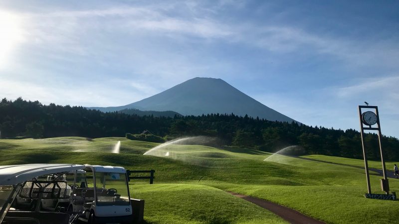 GEN-TENゴルフコースレッスン富士クラシック富士山の写真