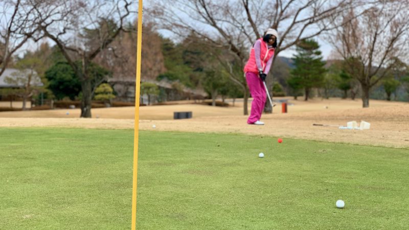 GEN-TENゴルフコースレッスン東京バーディCアプローチ練習場前方からの写真