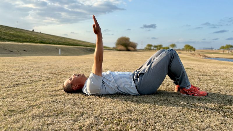 GEN-TENコースレッスンフィジカル肩甲骨外転準備