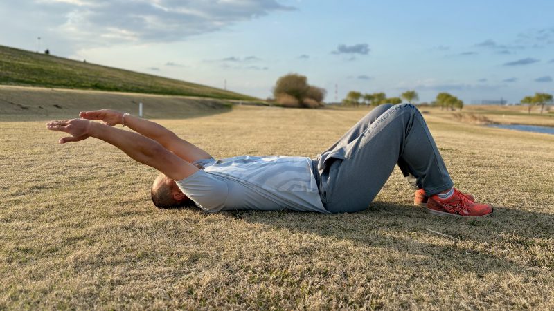 GEN-TENコースレッスンフィジカル肩甲骨外転上方