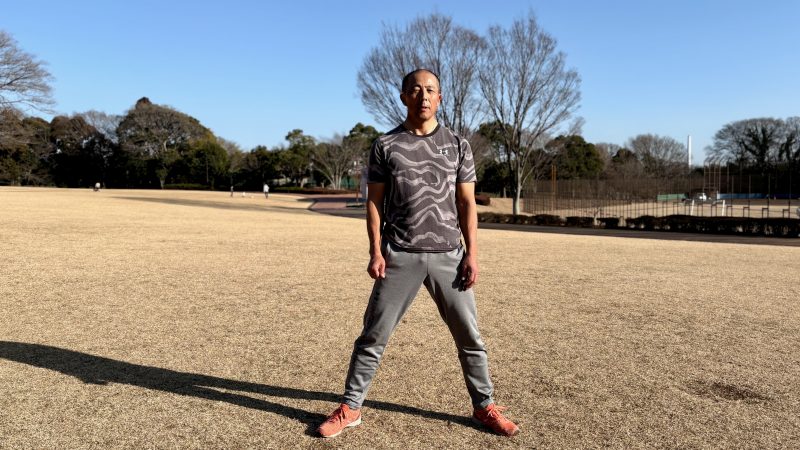 GEN-TENコースレッスンフィジカル骨盤スクワット準備直立