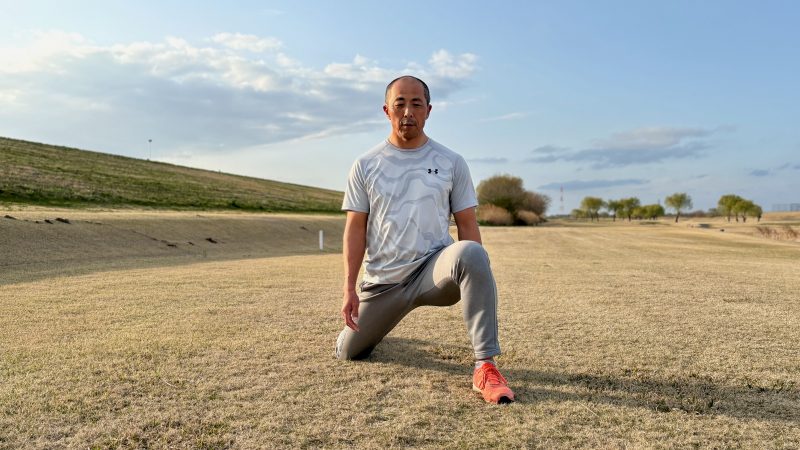 GEN-TENコースレッスンフィジカル腸腰筋左右2段階目