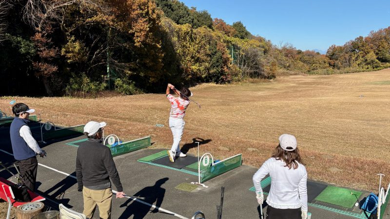 GEN-TENコースレッスンショットアプローチとショットの違いフィニッシュ