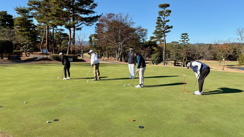 GEN-TENコースレッスンパッティングレッスン3mパット