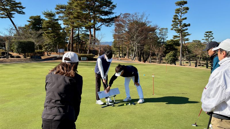 GEN-TENコースレッスンパッティングレッスンパッティングボード実践